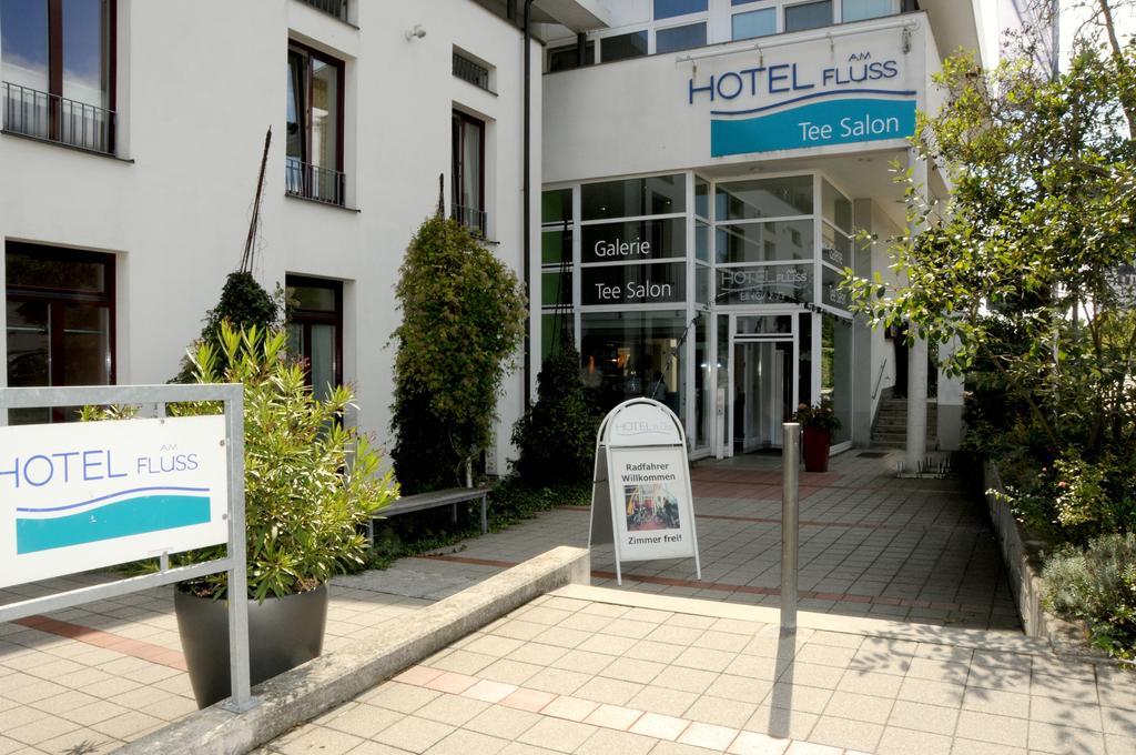 Hotel Am Fluss Neuburg an Der Donau Exterior foto